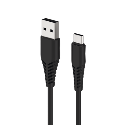 USB Datenkabel - USB A <-> USB Type-C - 100 cm - schwarz