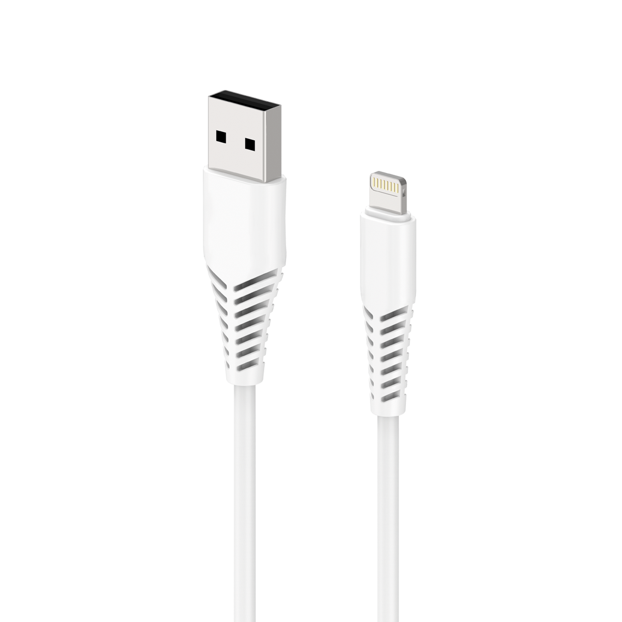 USB Datenkabel - USB A auf Lightning - 100 cm - weiß