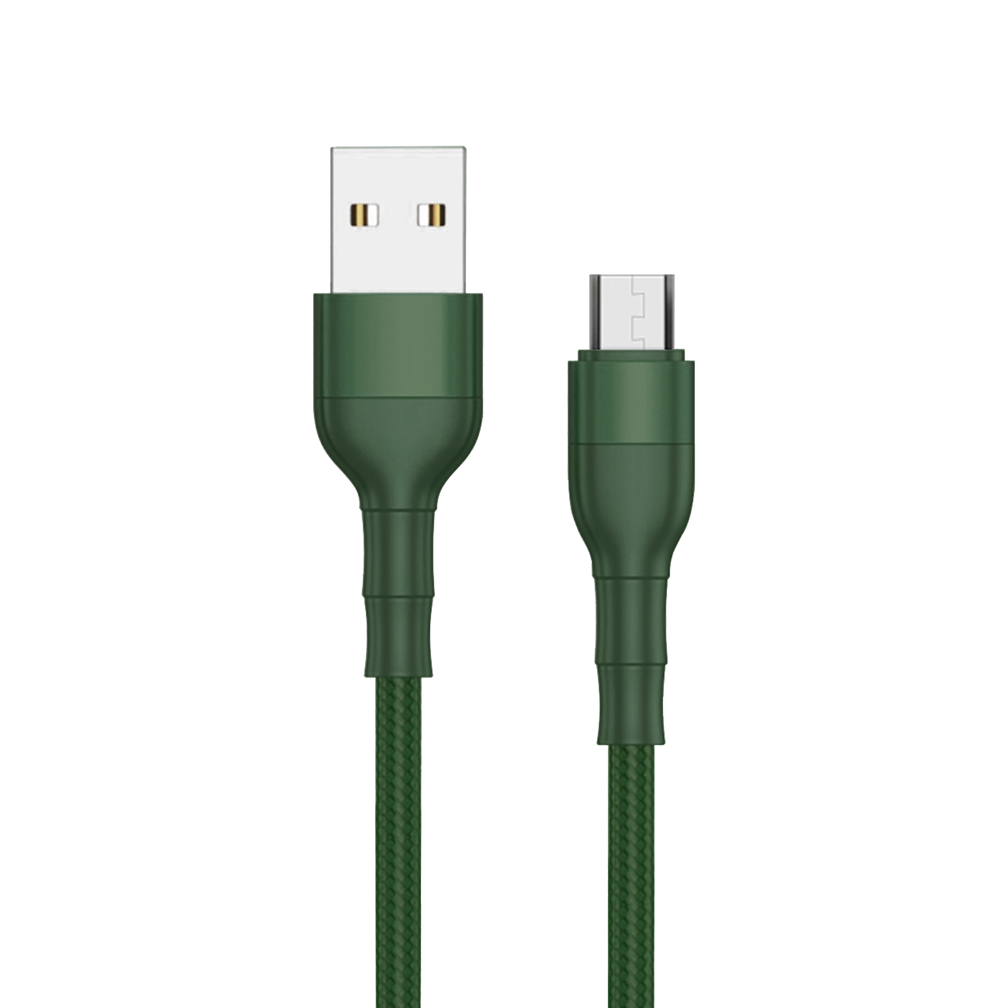 USB Datenkabel Bamboo - USB A auf Micro-USB - 100 cm - grün