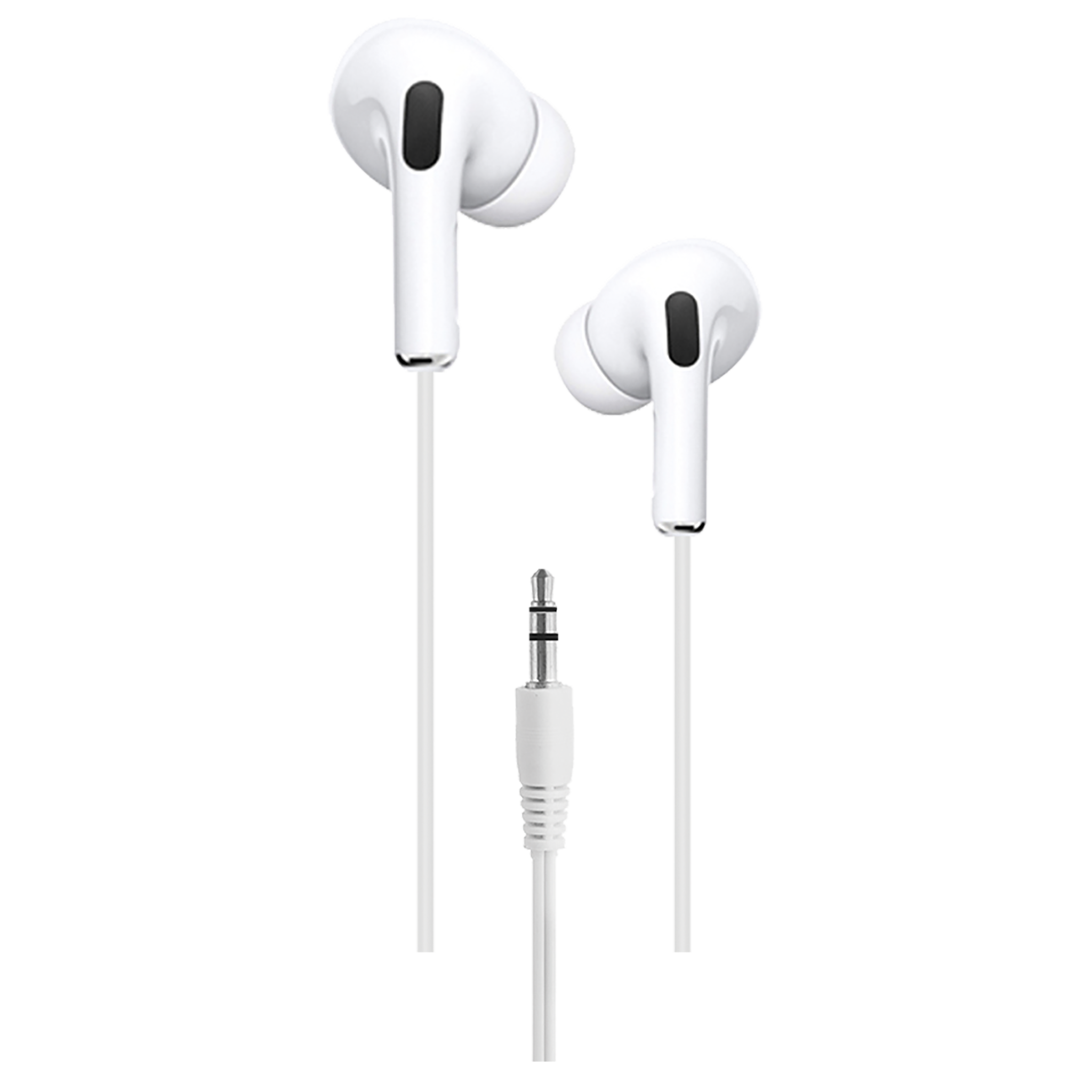 In-Ear Stereo-Ohrhörer - Klinkenstecker - weiß