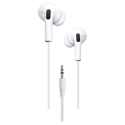 In-Ear Stereo-Ohrhörer - Klinkenstecker - weiß