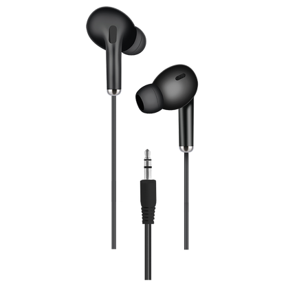 In-Ear Stereo-Ohrhörer - Klinkenstecker - schwarz