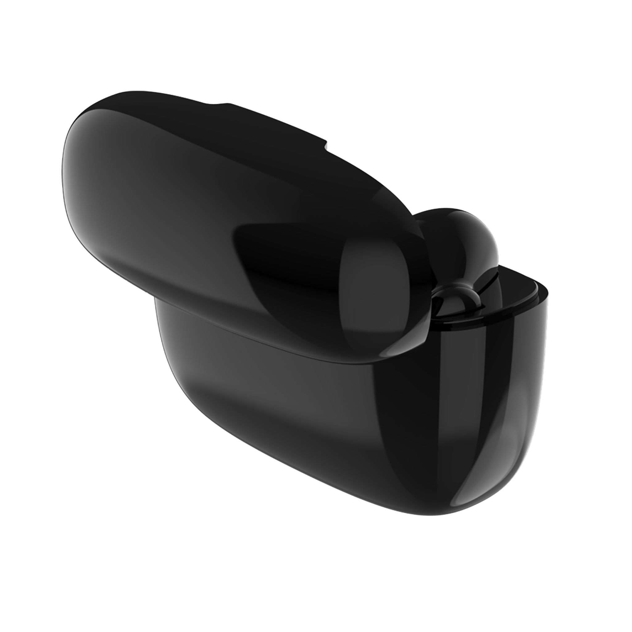 Headset "TWS Dynamic" - Ladebox - Touch-Steuerung - schwarz - Ladebox Rückansicht