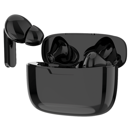 Headset "TWS Dynamic" - Ladebox - Touch-Steuerung - schwarz - Box Front