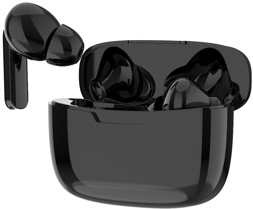 Headset "TWS Dynamic" - Ladebox - Touch-Steuerung - schwarz