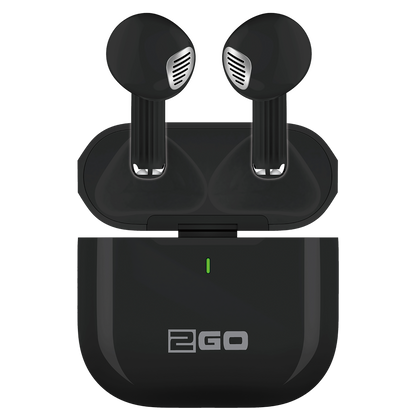 Bluetooth Headset "Mini" - Ladebox - Touch-Steuerung - schwarz - komplett
