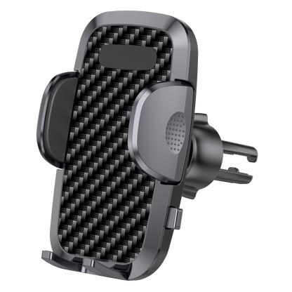 Halter "Bracket" - Carbon Look - 53 mm - 95 mm Breite - Lüftungsschlitz - schwarz