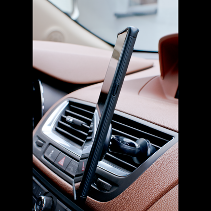 Halter "Airmag Pro" - Magnet - 360° drehbar - schwarz - Anwendung