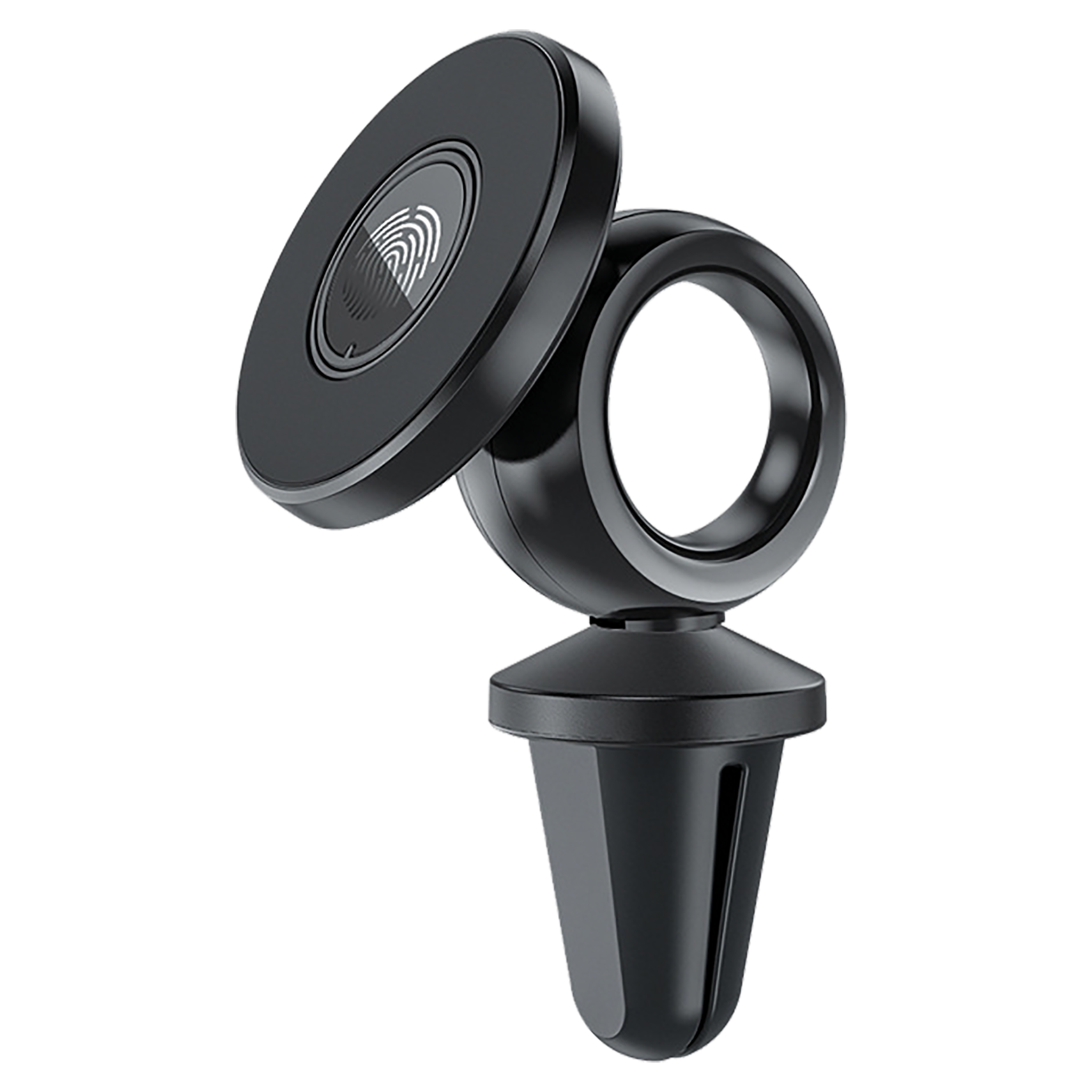 Halter "Airmag Pro" - Magnet - 360° drehbar - schwarz