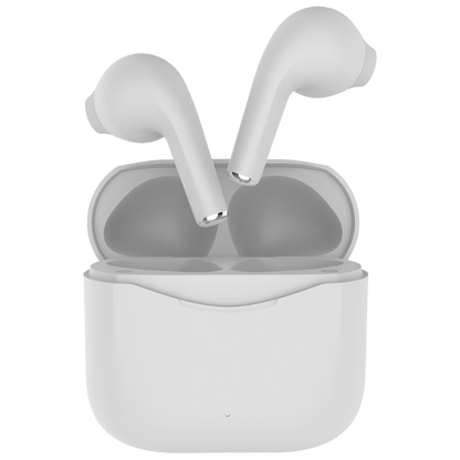 Headset "TWS 350" - Ladebox - Touch-Steuerung - weiß