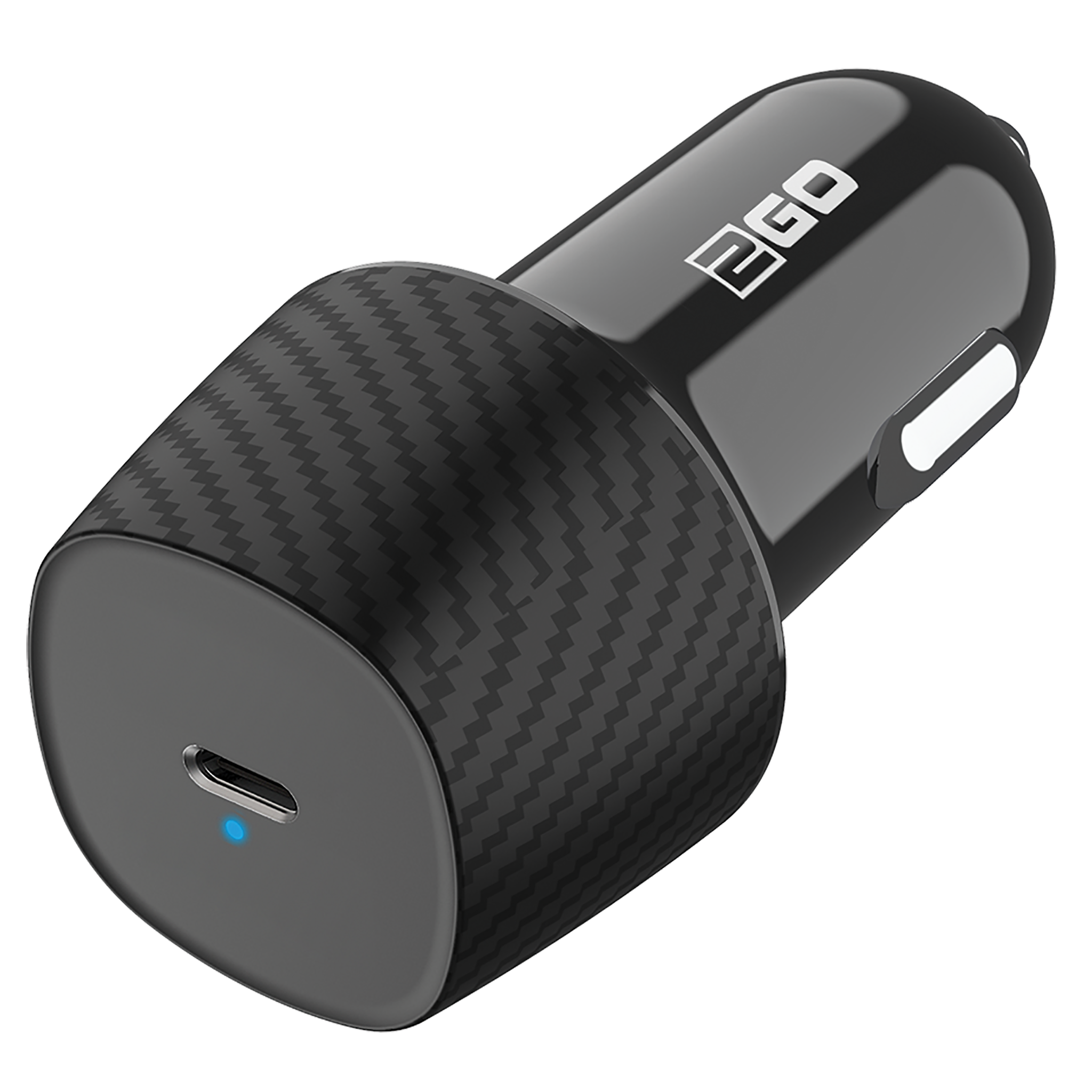 Kfz-Ladegerät - 12 V / 24 V - 1 x USB Type-C - 3000 mA - 20 W - schwarz