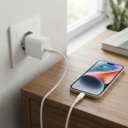 USB Datenkabel - USB Type-C auf Lightning - 100 cm - weiß - Anwendung