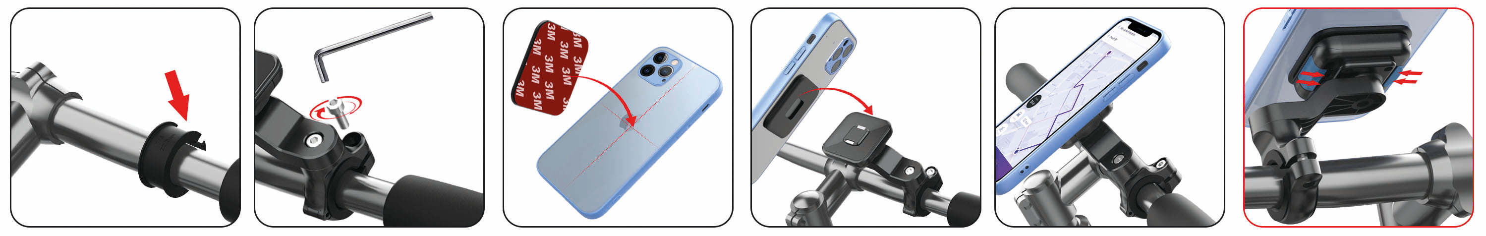Fahrrad Handyhalterung "BikeLock"