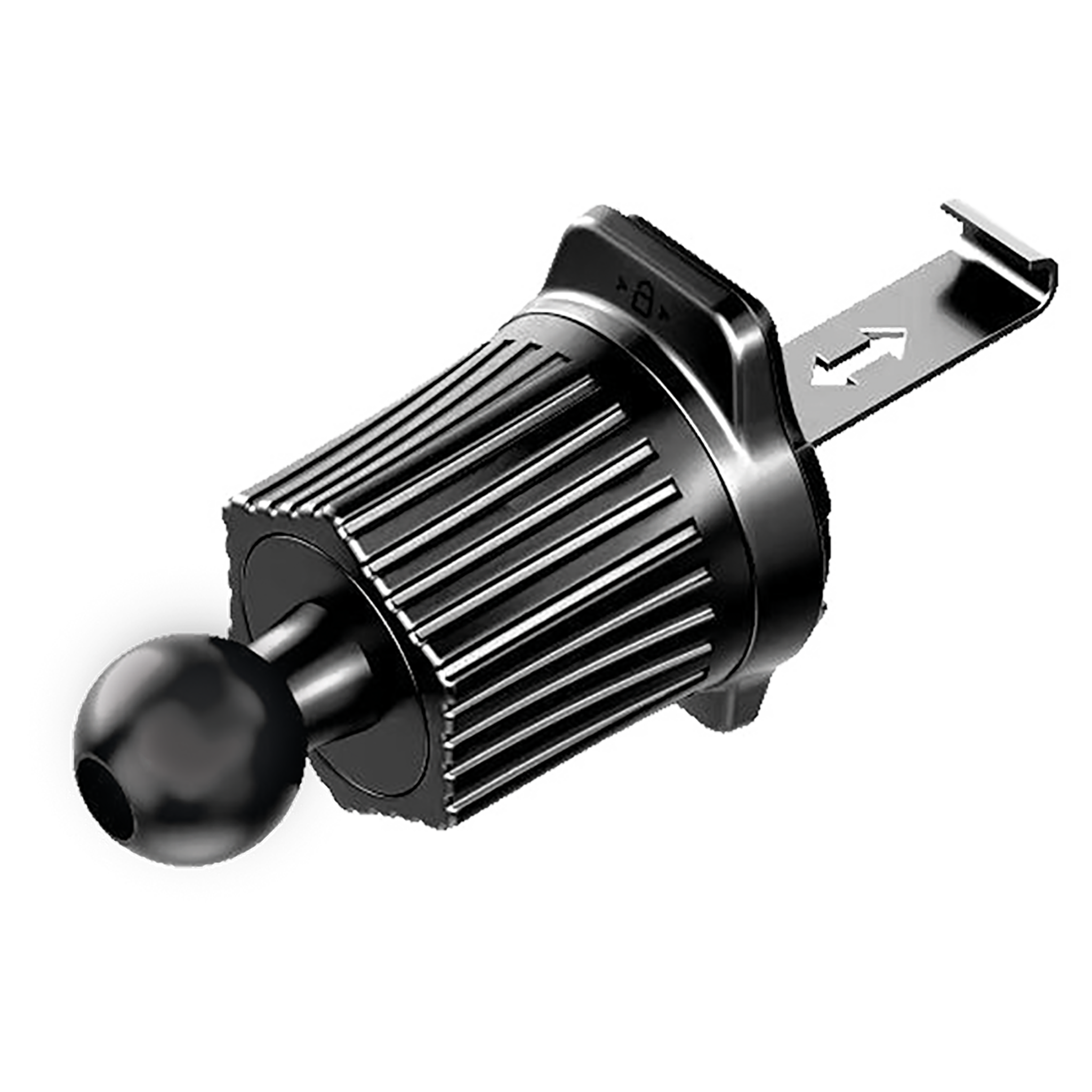 Halter "Airclip" - MagSafe kompatibel - schwarz - Halterung