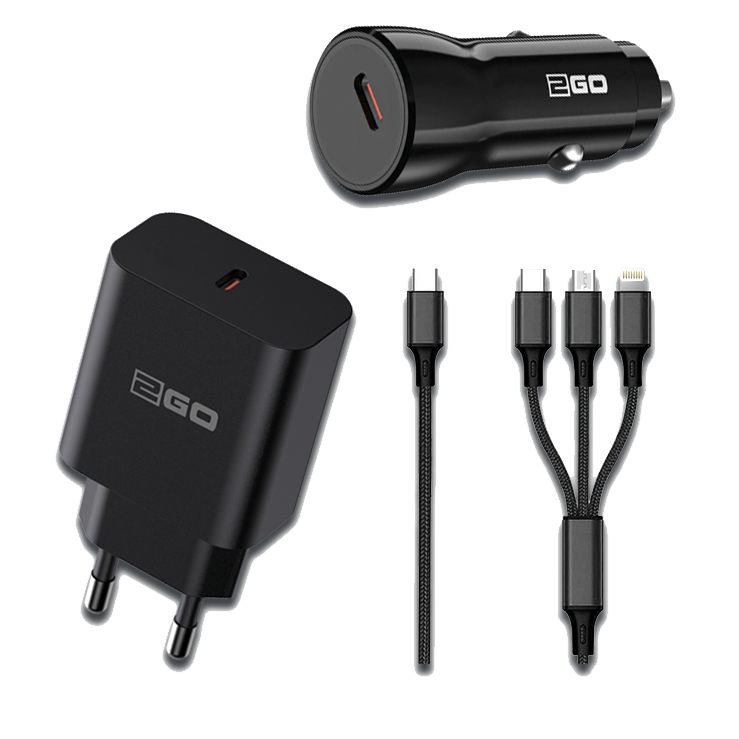 Reise-Ladeset für USB Type-C Geräte