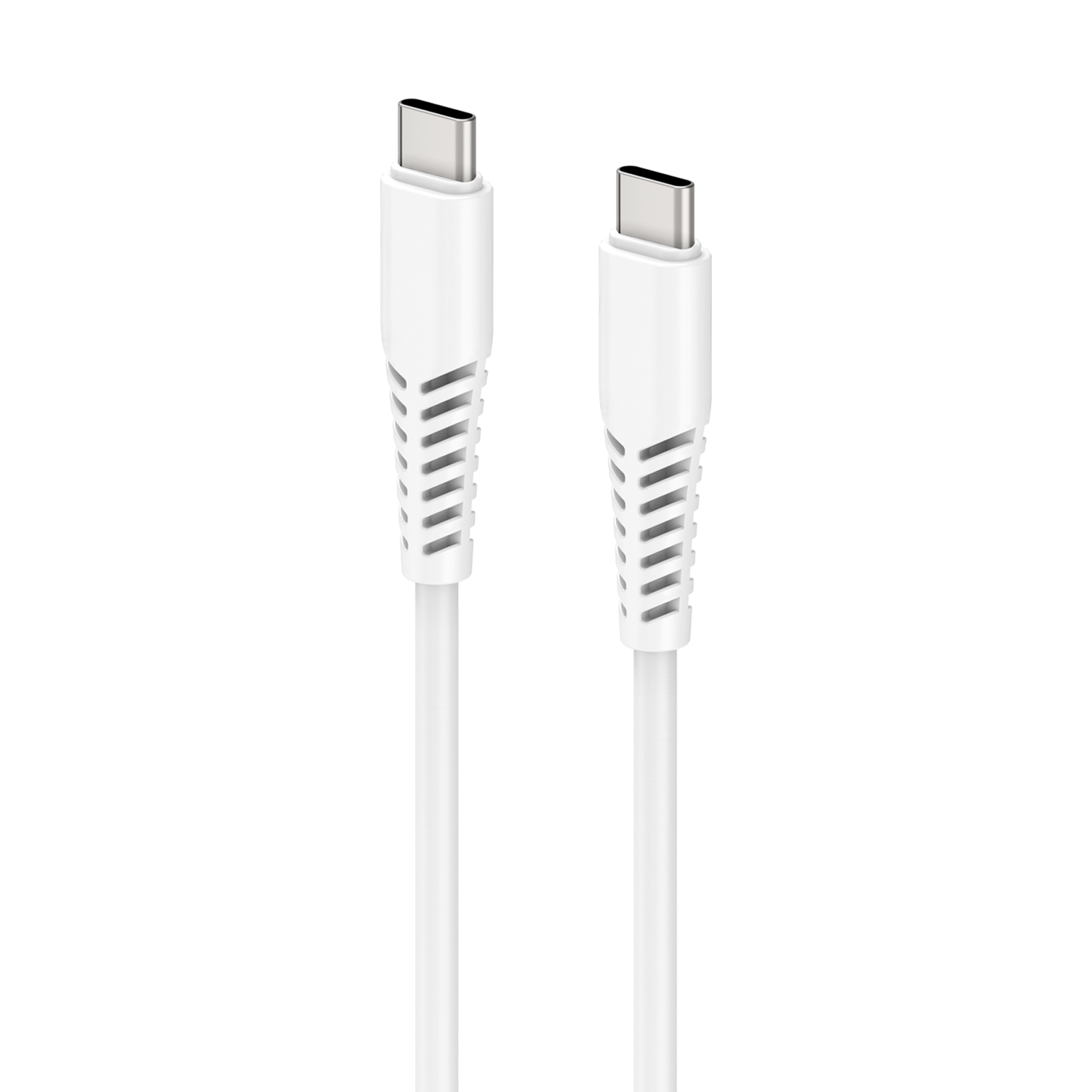 USB Netzladeset 100 V - 240 V mit USB Type-C Kabel - 3000 mA - 20 W - weiß - Kabel