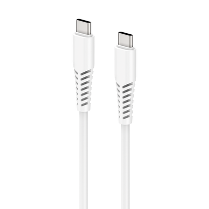USB Netzladeset 100 V - 240 V mit USB Type-C Kabel - 3000 mA - 20 W - weiß - Kabel