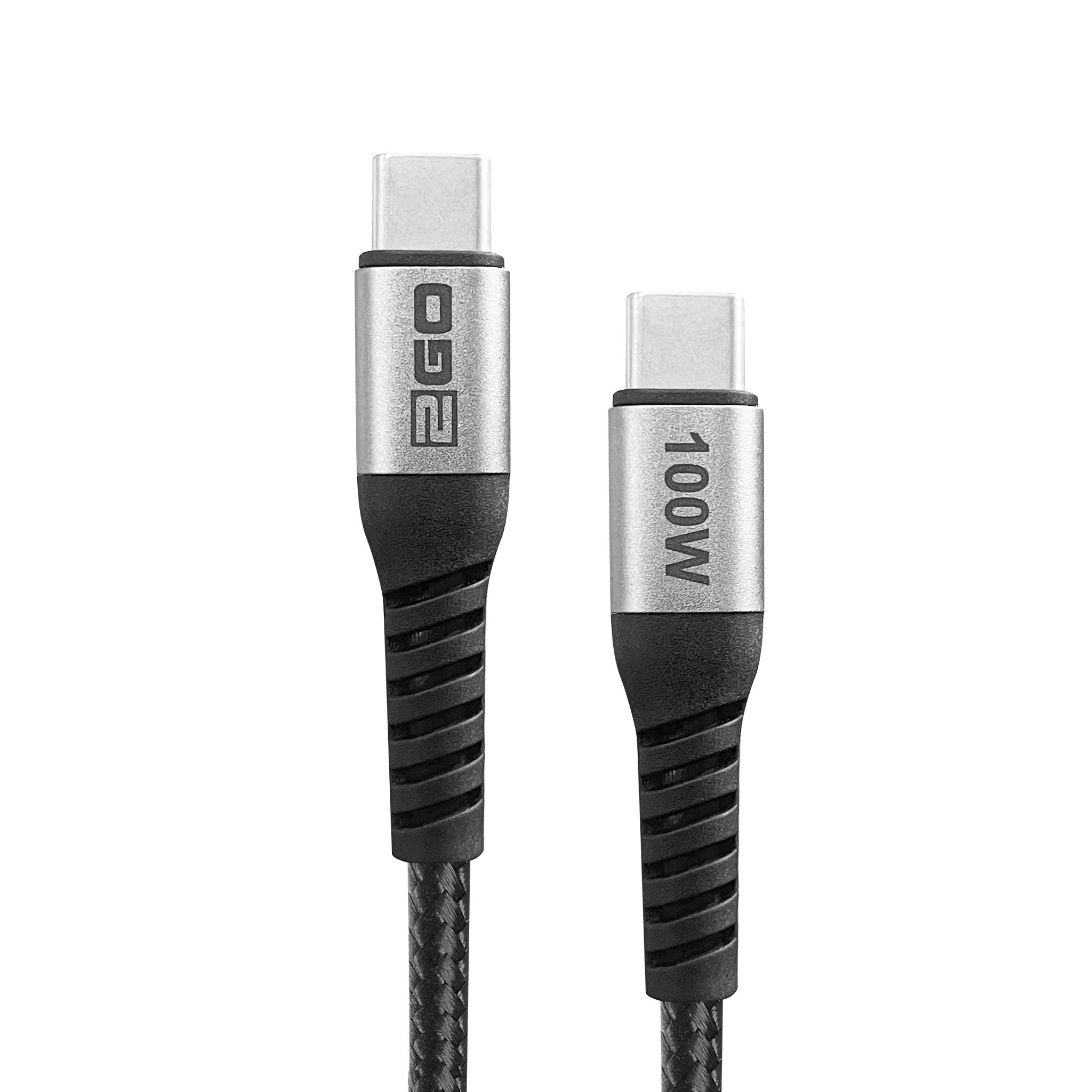 USB Kabel USB 2.0 - USB Type-C auf USB Type-C - 100 W - 480 MBps - 120 cm - grau