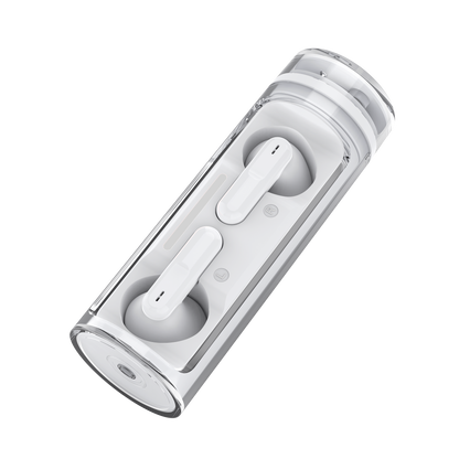 Bluetooth Headset "Twist" - ergonomisch - extrem leicht - weiß - geschlossen - ausgeschaltet