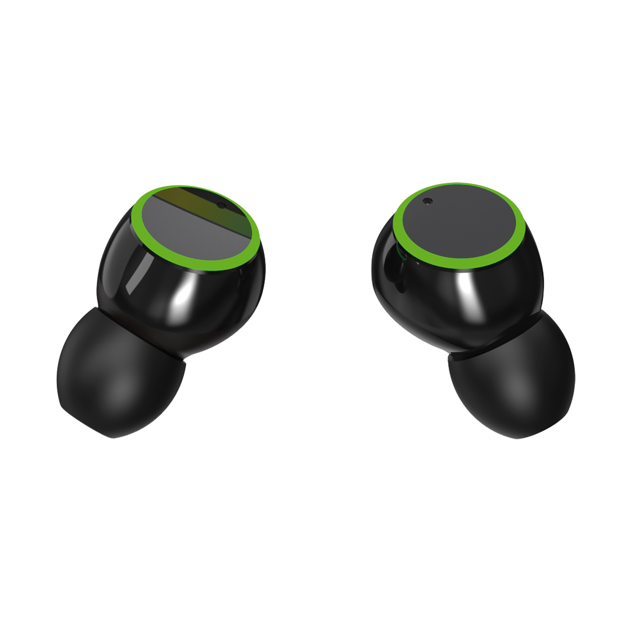 Bluetooth Headset "Ring" mit LED-Illumination - Display - Touch-Steuerung - Ohrhörer