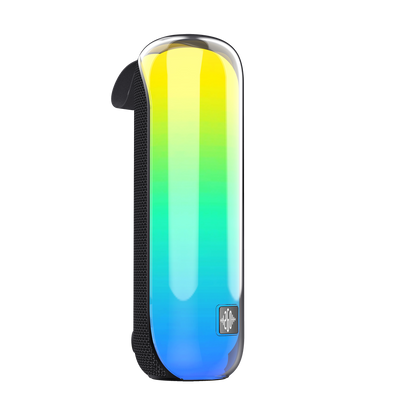 Bluetooth Lautsprecher Glow - RGB-LED-Lichtshow - Handschlaufe - Abdeckung