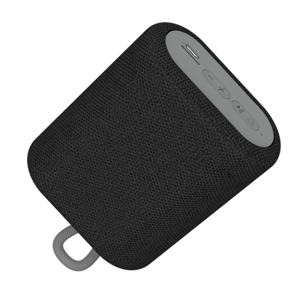 Bluetooth Lautsprecher "One" - kompakt - kraftvoll - mit Handschlaufe - anthrazit