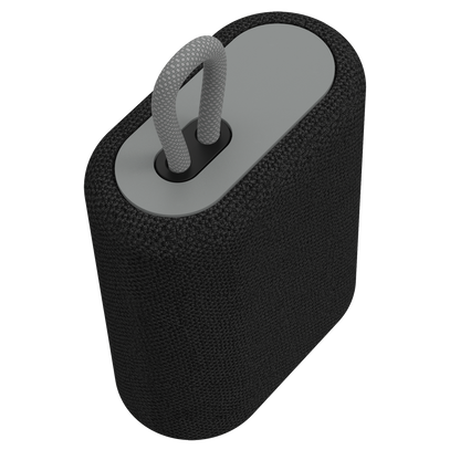 Bluetooth Lautsprecher "One" - kompakt - kraftvoll - mit Handschlaufe - anthrazit