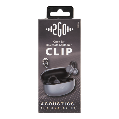 Bluetooth Headset "Clip" - ENC - ANC - App-Steuerung - Touch-Steuerung - schwarz