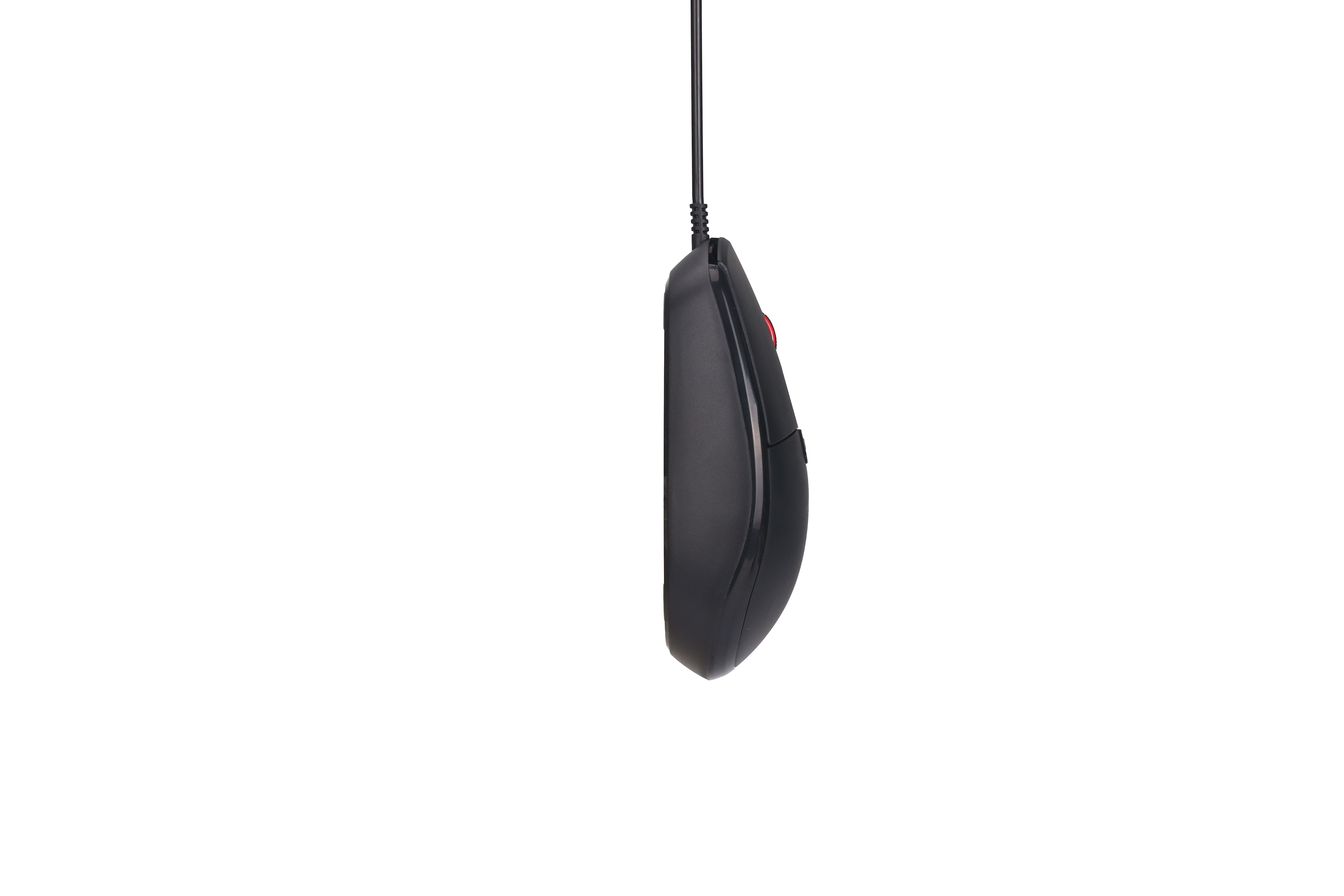 USB Maus - kabelgebunden - 4D - optisch - 1200 / 1600 / 2000 DPI - 150 cm Kabellänge - schwarz