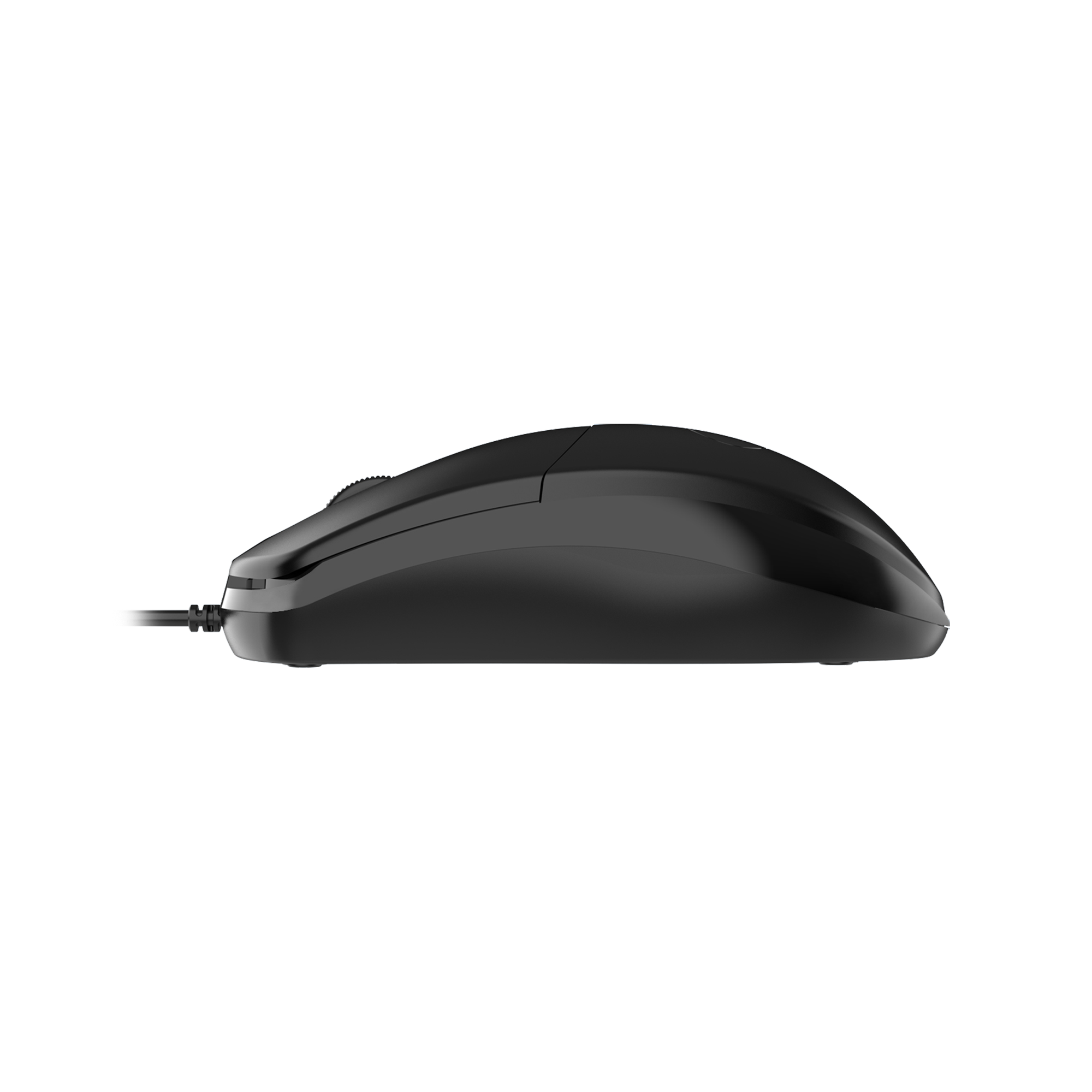 USB Maus -  kabelgebunden - 3D - optisch - 1200 DPI - 135 cm Kabellänge - schwarz