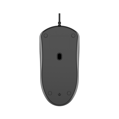 USB Maus -  kabelgebunden - 3D - optisch - 1200 DPI - 135 cm Kabellänge - schwarz